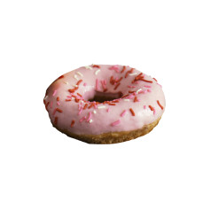DONUT RING COM RECHEIO DE FRUTAS VERMELHAS 24 X 75 G