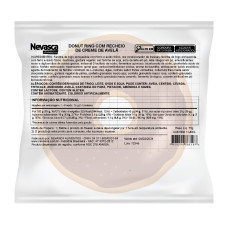 DONUT RING RECHEIO DE CREME DE AVELÃ NEVASCA 24 X 75 G