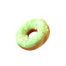 DONUT RING RECHEIO DE CREME DE PISTACHE NEVASCA 24 X 75 G