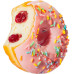 DONUT RING SENSAÇÕES COM RECHEIO SABOR MORANGO NEVASCA 24 X 75 G
