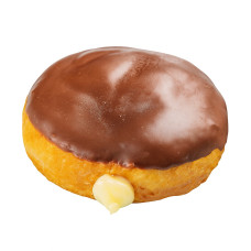 DONUT BALL BOSTON CREAM RECHEIO SABOR BAUNILHA 70 GR - CX 24 UN