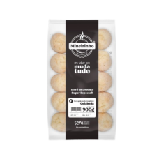 (PRÉ-ASSADO) PÃO DE QUEIJO SUPER LANCHE MINEIRINHO GOIABA - PCT 900 GR