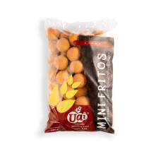 MINI BOLINHA DE QUEIJO FRITA UAÃ SALGADOS - PCT 1KG