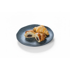 MINI CROISSANT DE CHOCOLATE PRETO NEVASCA 30 GR - PCT 1 KG