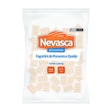 FAGOTTINI DE PRESUNTO E QUEIJO NEVASCA 20 GR - PC 1 KG