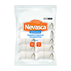 CROISSANT DE CHOCOLATE PRETO NEVASCA 90 GR  - PCT 0,270 KG (PRÉ -ASSADO)