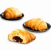CROISSANT DE CHOCOLATE PRETO NEVASCA 90 GR  - PCT 0,270 KG (PRÉ -ASSADO)