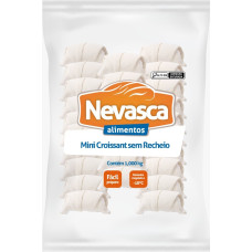 MINI CROISSANT SEM RECHEIO NEVASCA 30 GR - CAIXA 12 X 1,050 KG