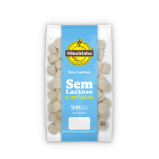 PÃO DE QUEIJO ZERO LACTOSE MINEIRINHO 25G - PCT 2 KG
