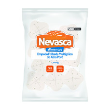 EMPADA FOLHADA MULTGRAOS DE ALHO PORÓ NEVASCA 140 GR - CAIXA 6 X 1,400 KG