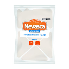 FOLHADO DE PRESUNTO E QUEIJO NEVASCA 125 GR - CAIXA 8 X 1,250 KG