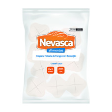 EMPADA FOLHADA DE FRANGO COM CATUPIRY NEVASCA 160 GR - CAIXA 6 X 1,600 KG