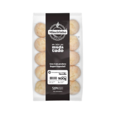 (PRÉ-ASSADO) PÃO DE QUEIJO SUPER LANCHE MINEIRINHO NUTELLA - PCT 900 GR